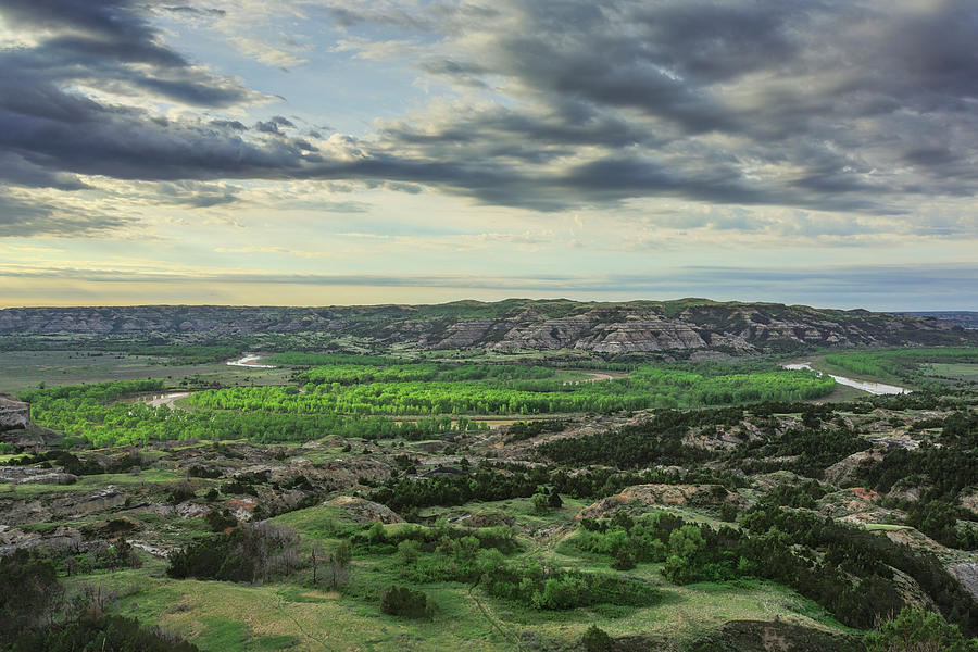 Theodore Roosevelt National Park Photograph - Oxbow Overlook (trnp) by Galloimages Online
