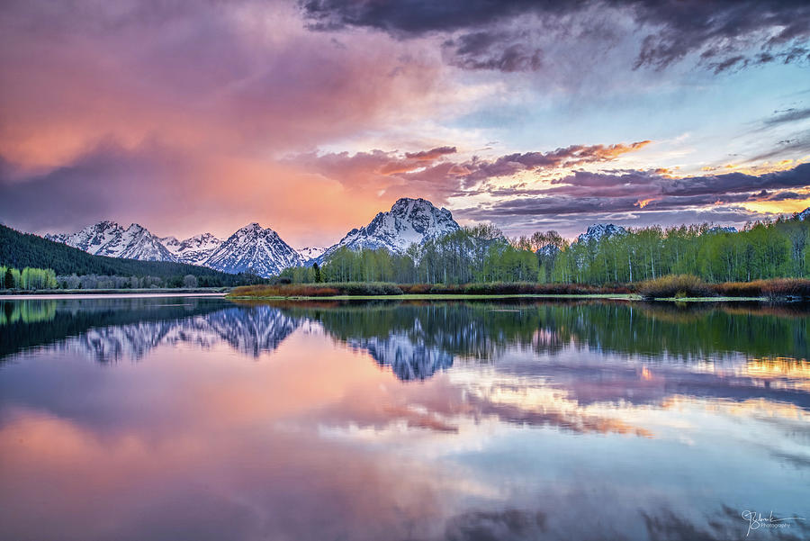 Oxbow Sunset Photograph by James Zebrack - Fine Art America