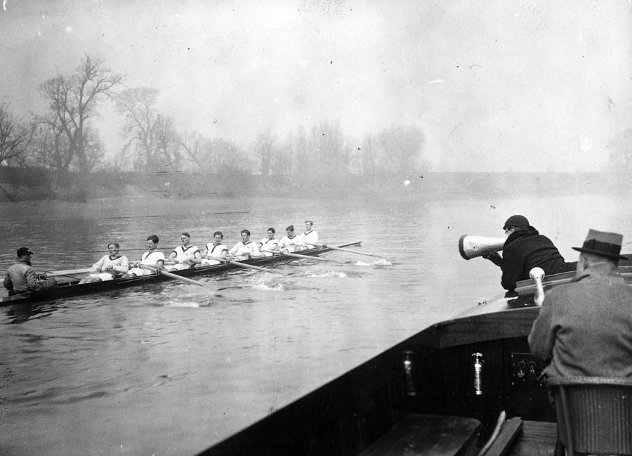 Oxford Boat Crew Photograph by A. Hudson
