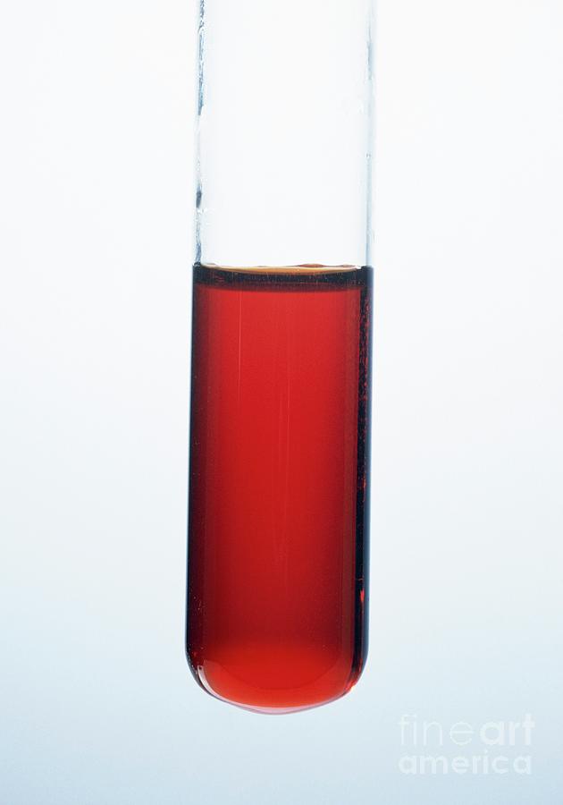 Reaction Photograph - Oxidation Reaction by Andrew Lambert Photography/science Photo Library
