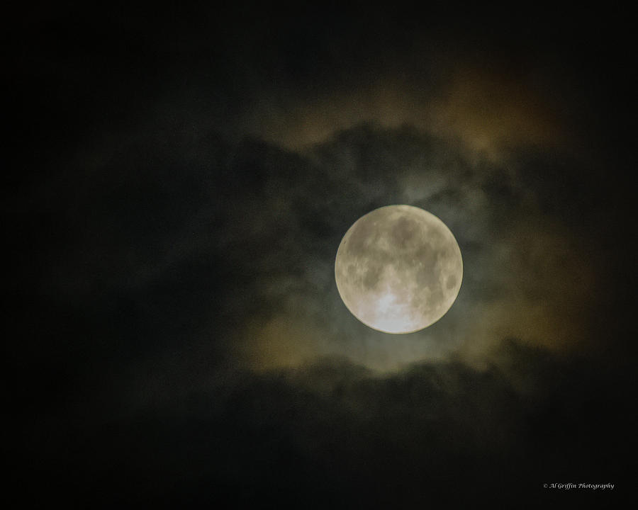 Ozark Moon 1 Photograph by Al Griffin