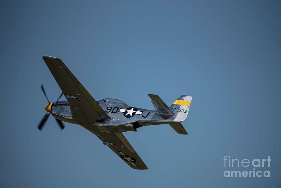 P 51 Mustang Fighter Photograph by David Bearden