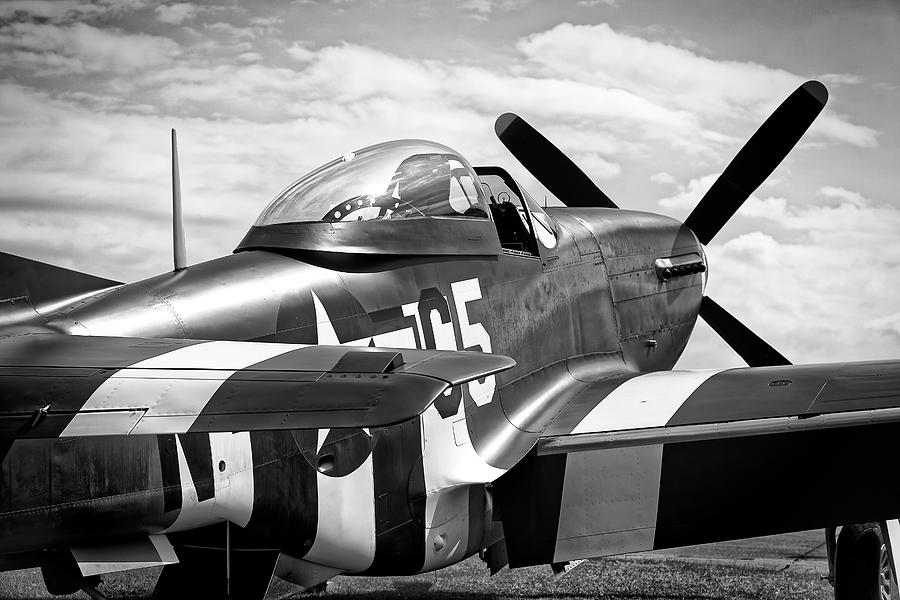 P-51 Mustang Frenesi Photograph by Ian Merton