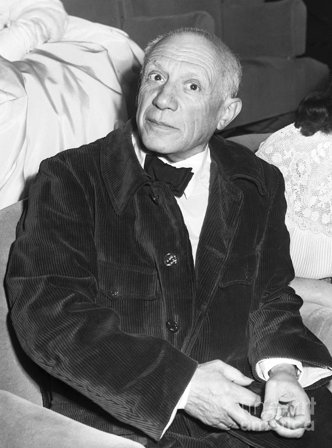 Pablo Picasso At Cannes Film Festival Photograph by Bettmann