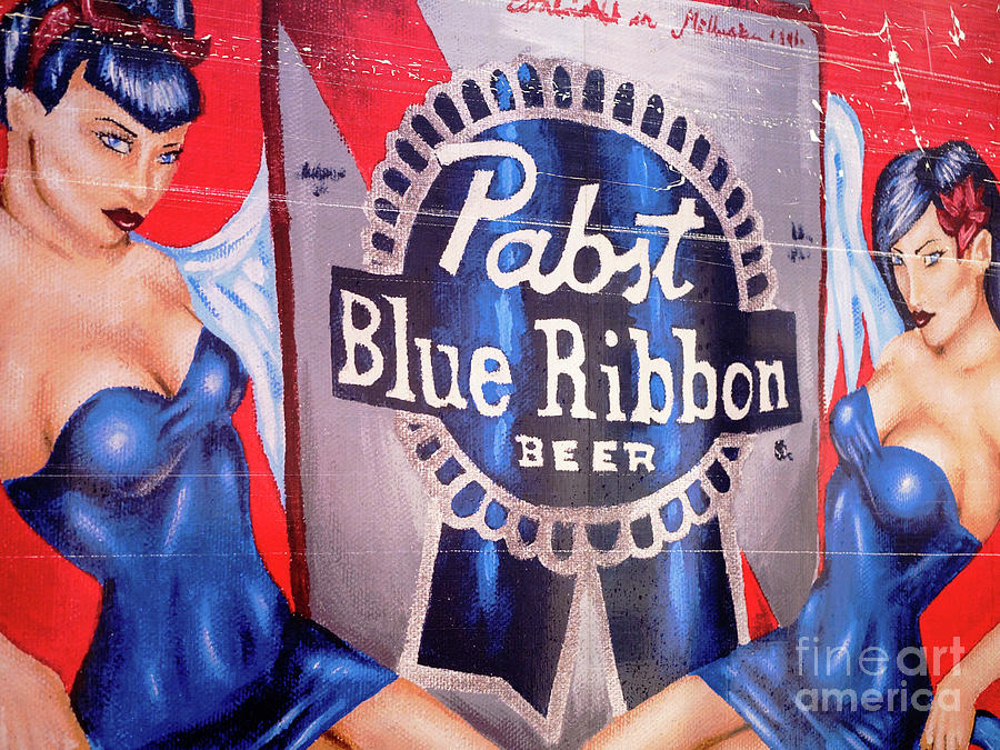 Pabst Blue Ribbon in New Orleans Photograph by John Rizzuto