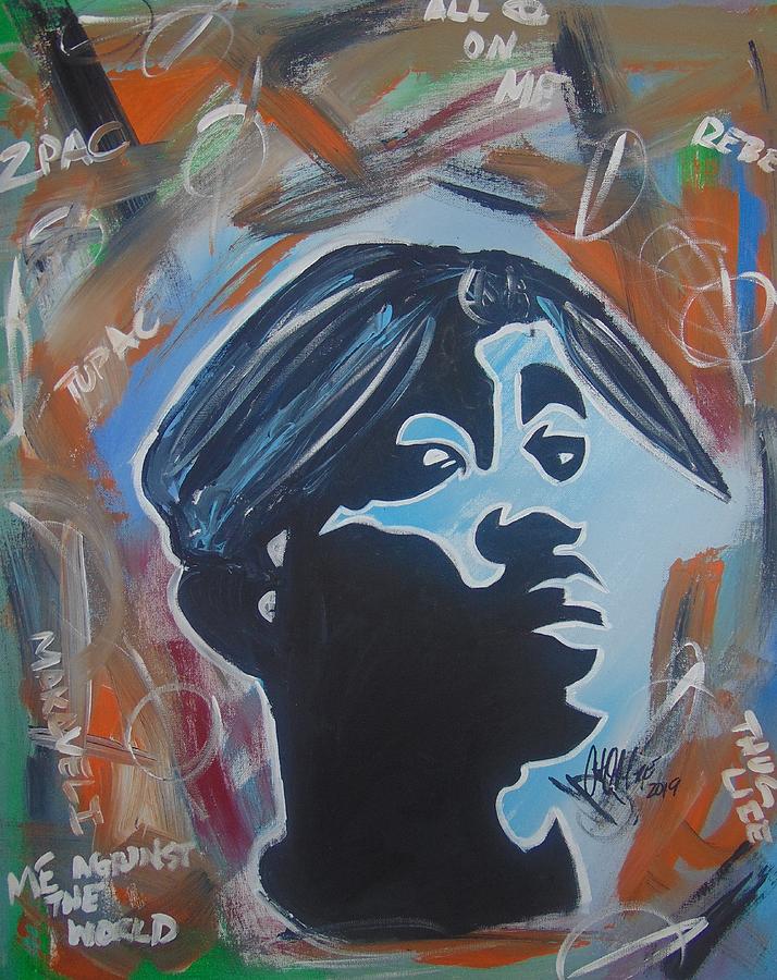 Pac Life Painting by Antonio Moore