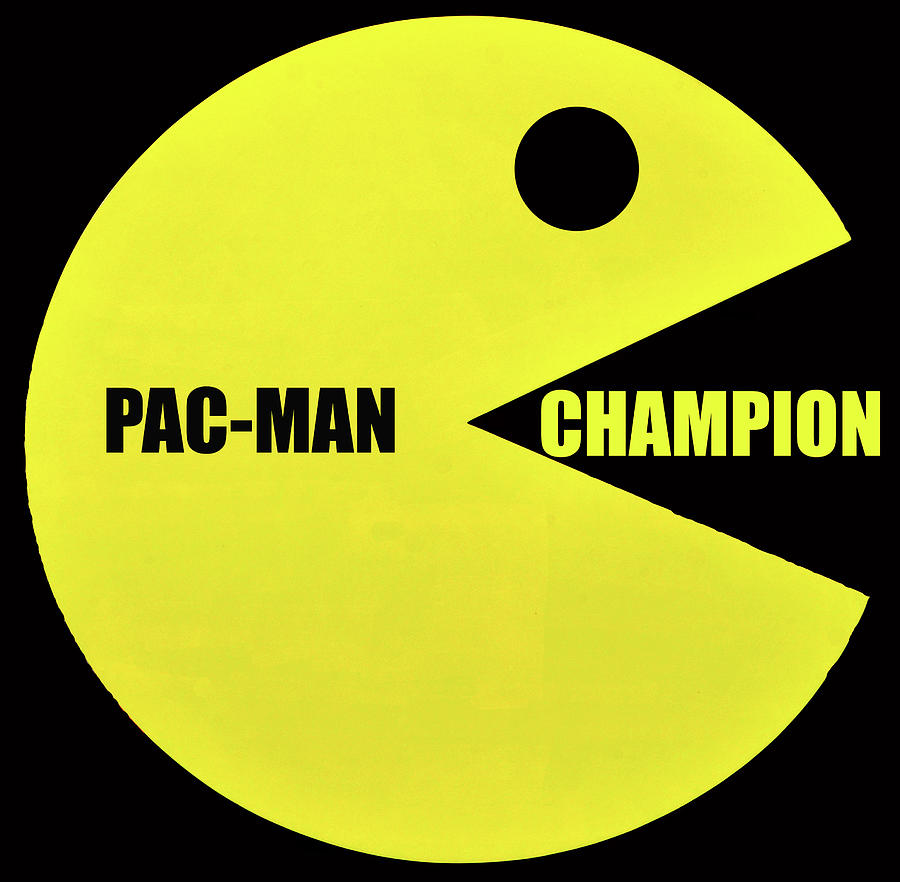 Pac Man Champion design A Art by David Lee Thompson