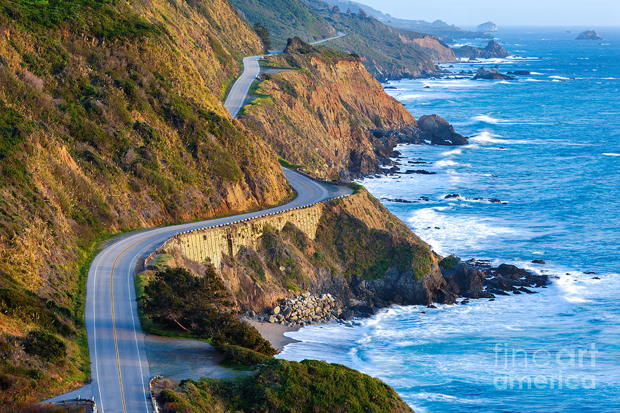 Pacific Coast Photograph - Pacific Coast Highway Highway 1 by Doug Meek Pacific Coast Photograph - Pacific Coast Highway Highway 1 by Doug Meek