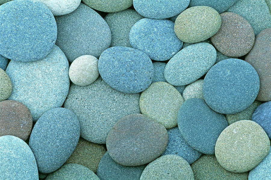 Pacific Coast Pebbles Photograph by Phototropic