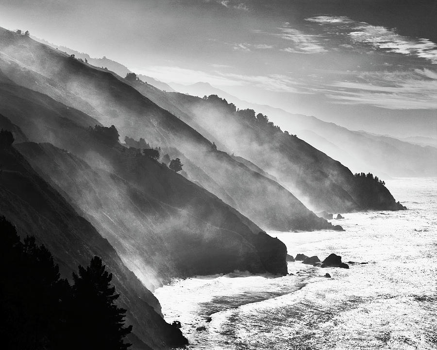 Big Sur Photograph - Pacific Foothills, Big Sur, California 98 by Monte Nagler