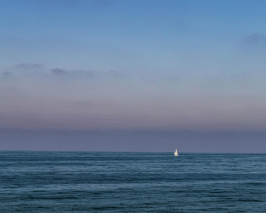Sailing the Pacific Ocean Photograph by Amelia Pearn