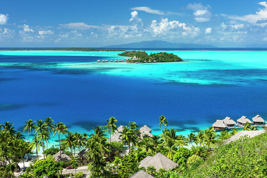 Pacific Ocean, South Pacific Ocean, View From The Hotel Resort Matai ...