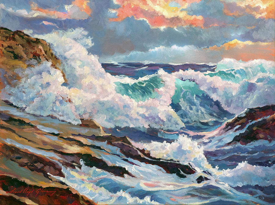 Pacific Storm Painting