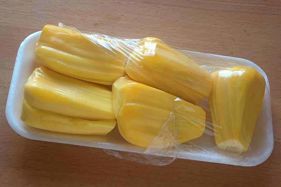 Packaged Jackfruit Without Seeds Photograph by Dr. Martin Baumgrtner
