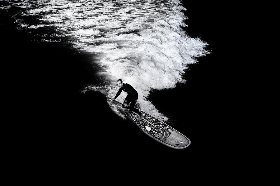 Surf Photograph - Paddle Surf 1 by Massimo Della Latta