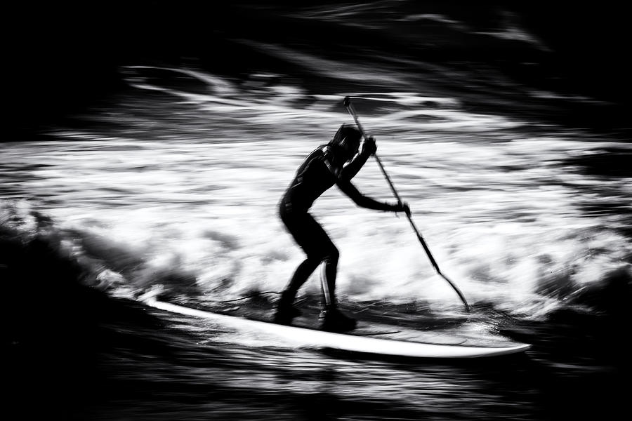 Surf Photograph - Paddle Surf 2 by Massimo Della Latta