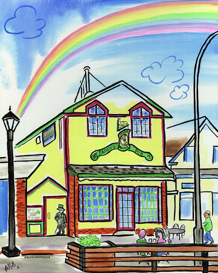 Pub Painting - Paddys Pub by Kevin Cameron Pub Painting - Paddys Pub by Kevin Cameron