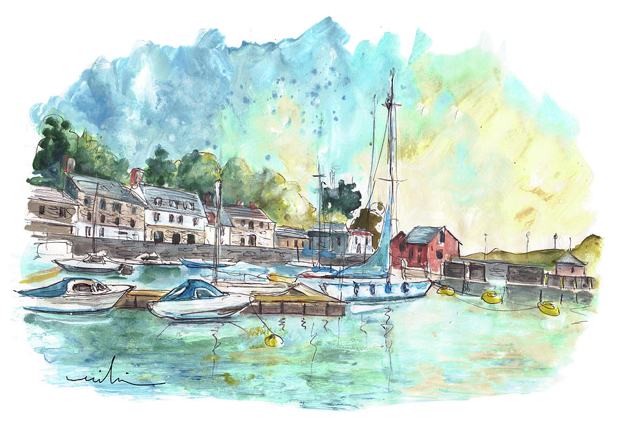 Padstow 04 Painting by Miki De Goodaboom