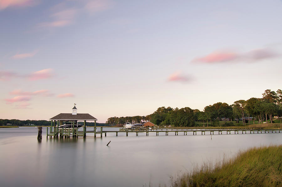 Pagan River at Dusk Photograph by Mike O'Shell - Fine Art America