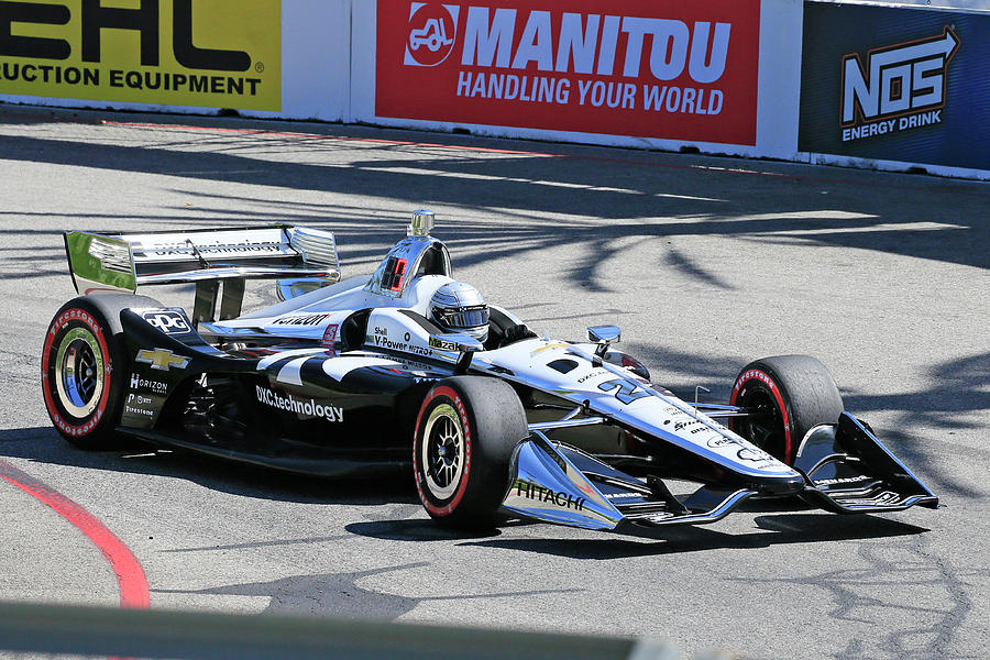 Pagenaud In Turn 3 Photograph