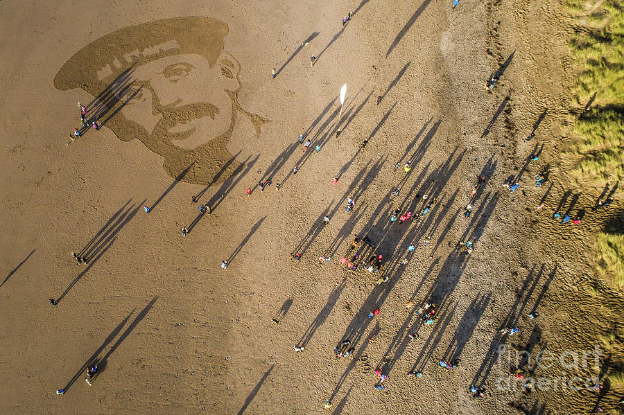 Danny Boyle Photograph - Pages Of The Sea - Ynyslas Beach Wales by Keith Morris Danny Boyle Photograph - Pages Of The Sea - Ynyslas Beach Wales by Keith Morris