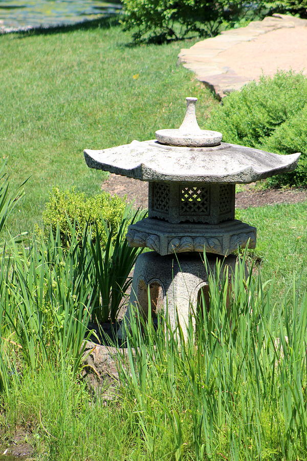 Pagoda in Grass Photograph by Colleen Cornelius