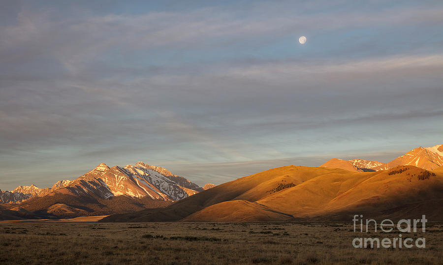 Pahsimeroi Moon #1 Photograph by Idaho Scenic Images Linda Lantzy