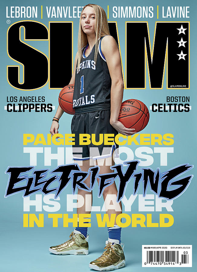Paige Bueckers: The Most Electrifying HS Player in the World SLAM Cover Photograph by Matthew Coughlin