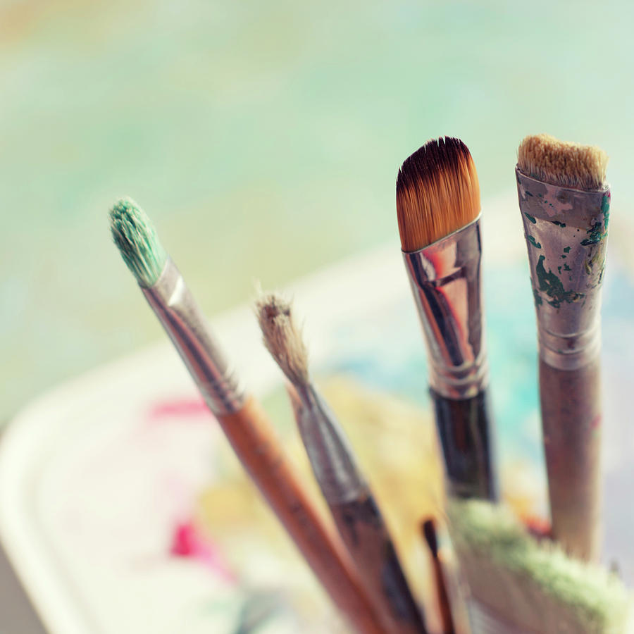 Paint Brushes Photograph by Jill Ferry Photography