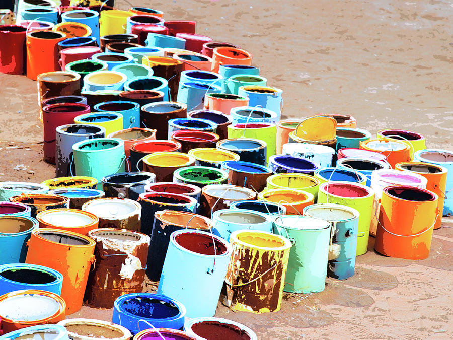 Paint Cans Photograph by Dominic Piperata