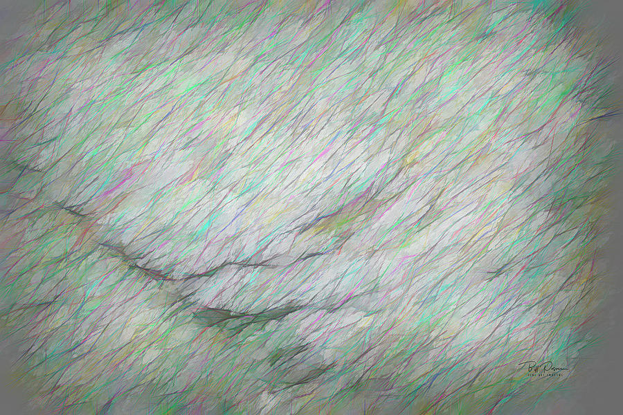 Paint vein abstract Digital Art by Bill Posner