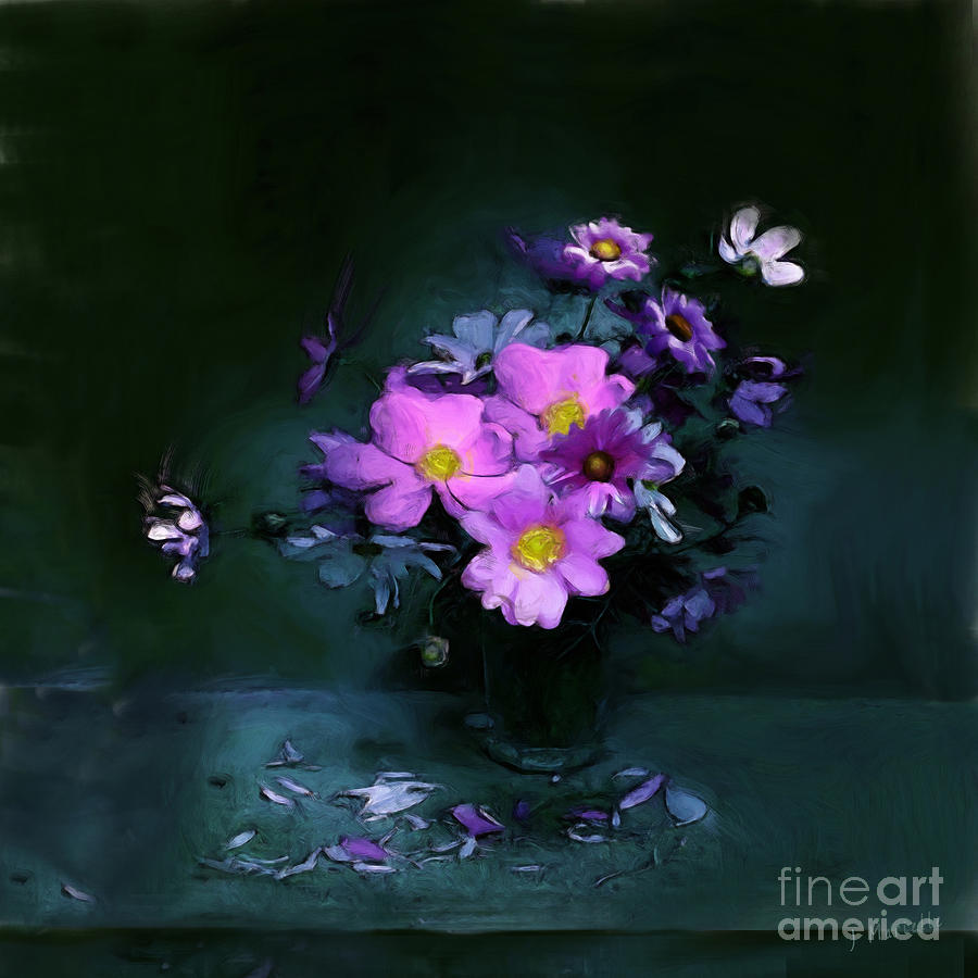 Painted Daisies by J Marielle Painted Daisies by J Marielle
