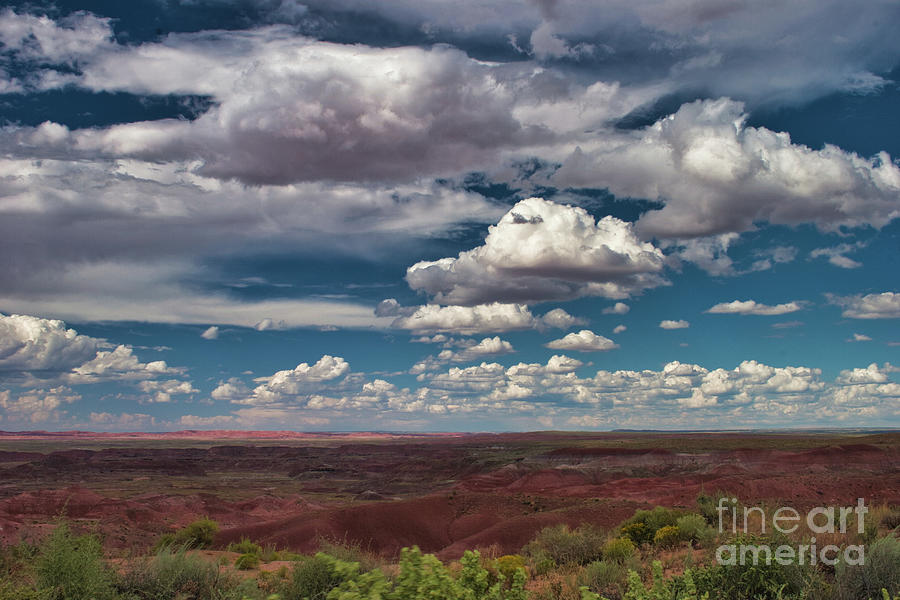 Arizona Photograph - Painted Desert  IMG1919Lu by Stephen Parker