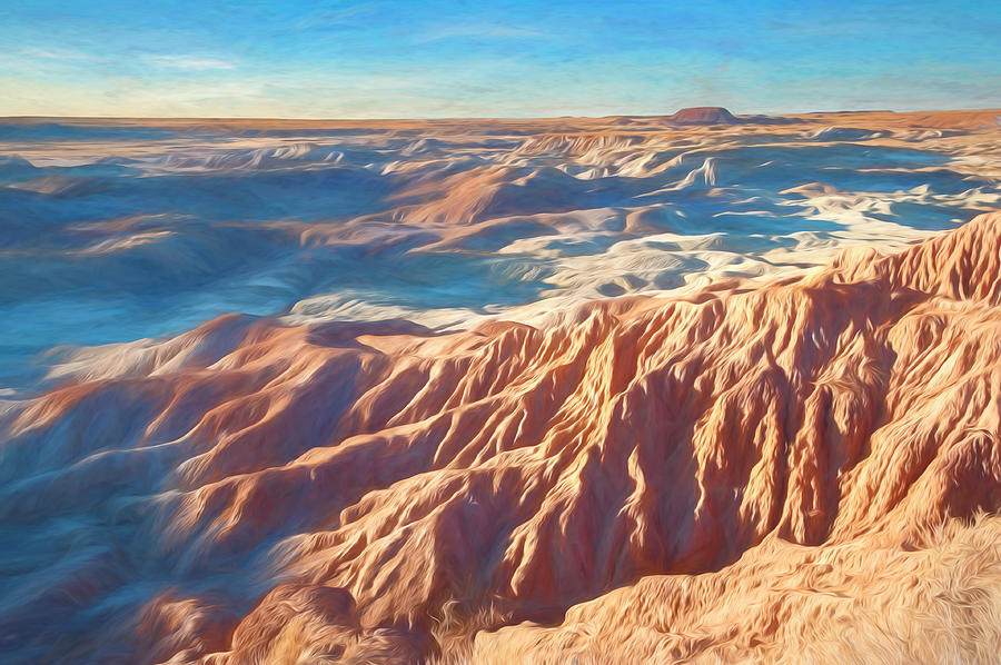 Painted Desert Photograph by Wade Aiken