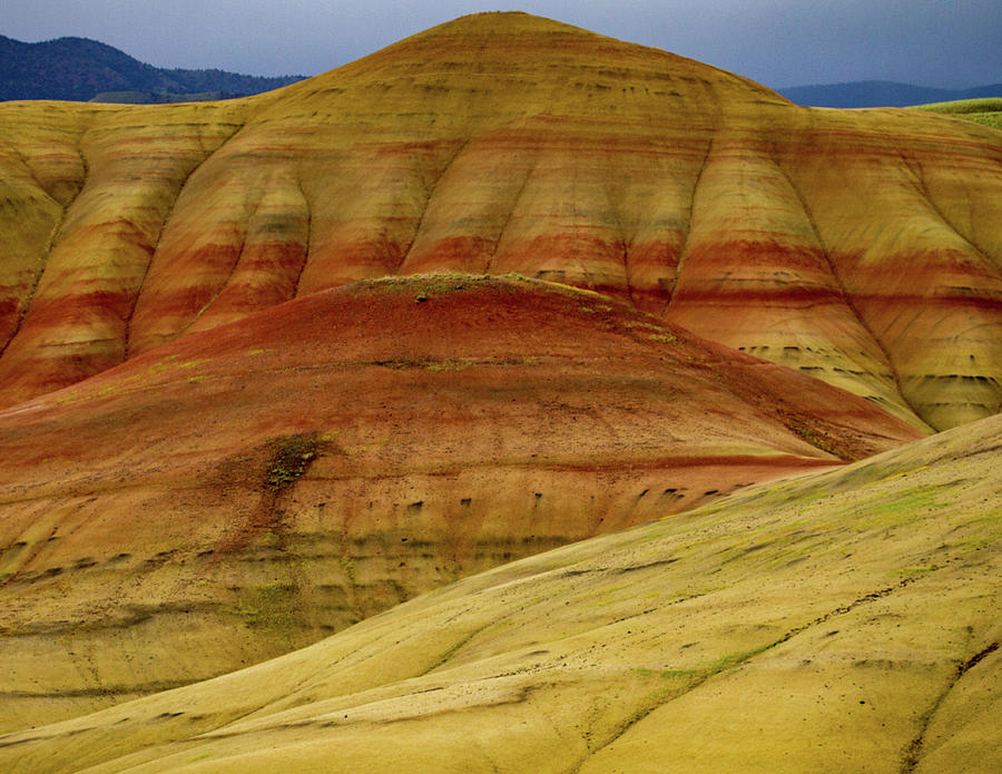 Painted Hills Layers Photograph by Jean Noren