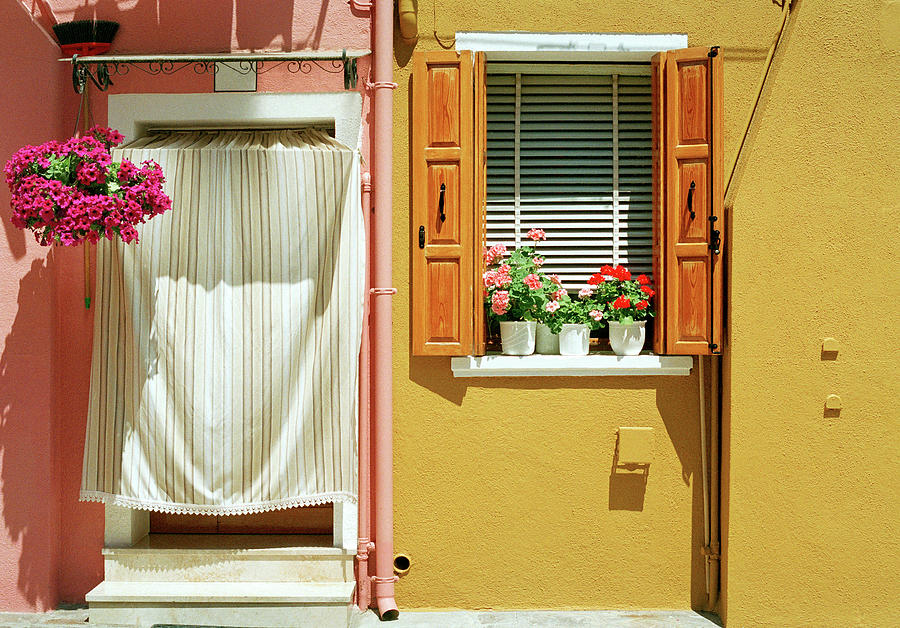 Painted House In Burano Photograph by Terraxplorer Painted House In Burano Photograph by Terraxplorer