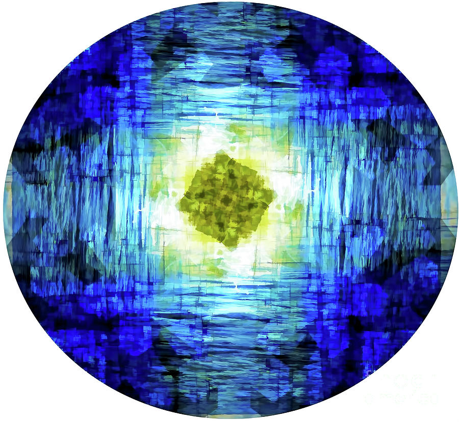Painted Kaleidoscope Digital Art by D Hackett