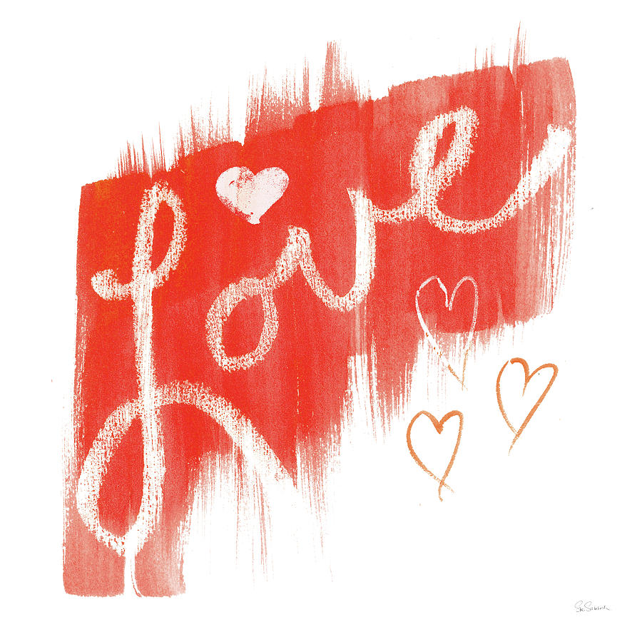 Love Fine. Paint with Love. Love Painting. Title Paint with Love.