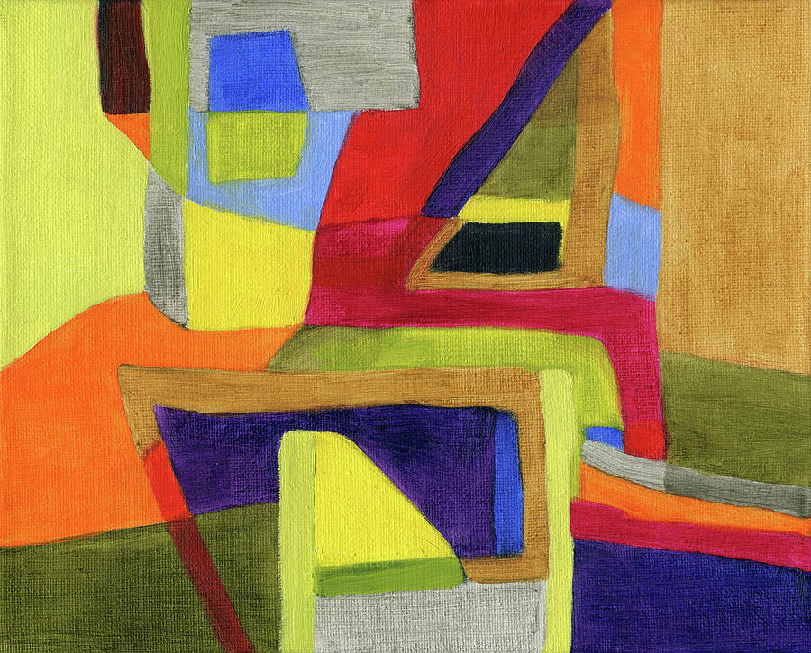 Painted Neighborhood - horizontal orientation by Victoria Kloch Painted Neighborhood - horizontal orientation by Victoria Kloch