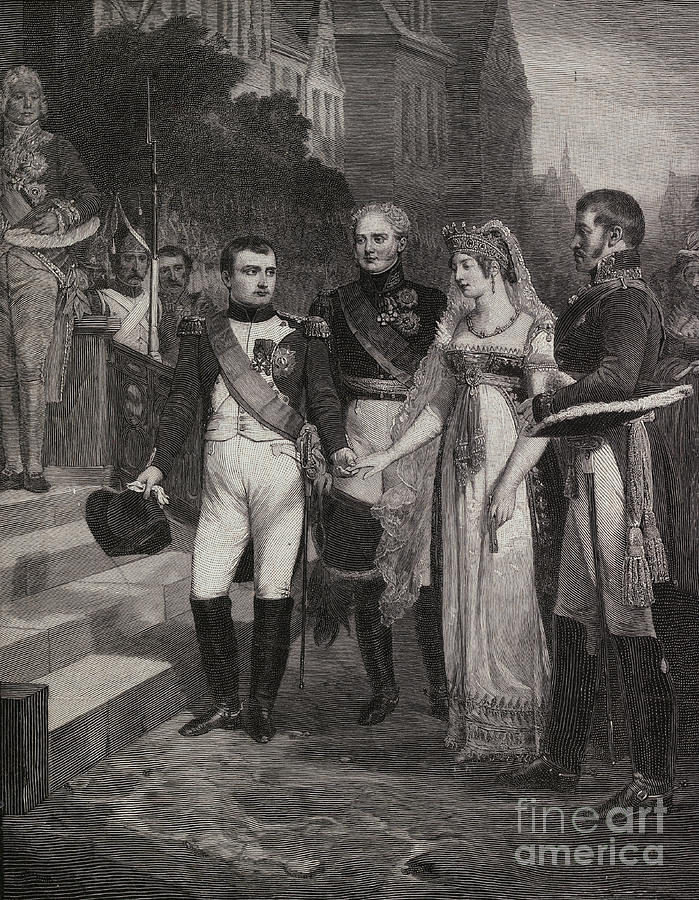 Painting Depicting Marriage Of Napoleon Photograph by Bettmann