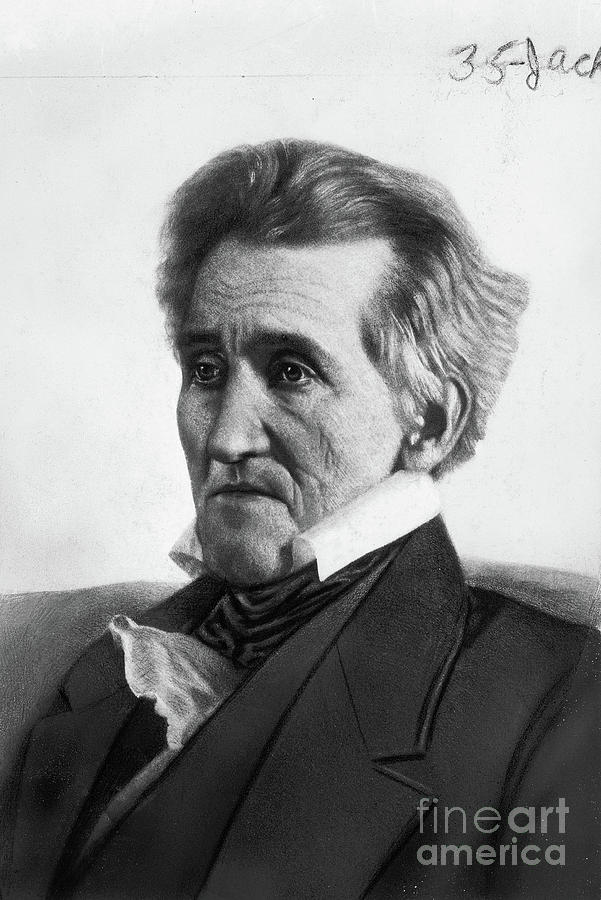 Painting Of Andrew Jackson Photograph by Bettmann
