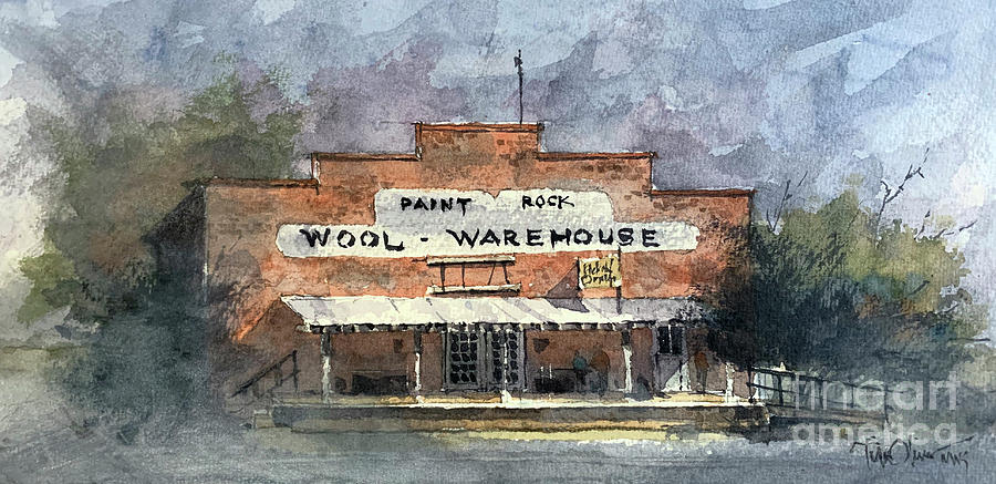 Paintrock Wool Warehouse Painting by Tim Oliver