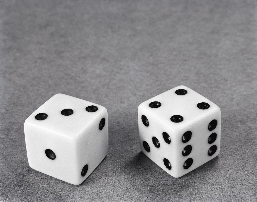 Pair Of Dice Photograph by H. Armstrong Roberts