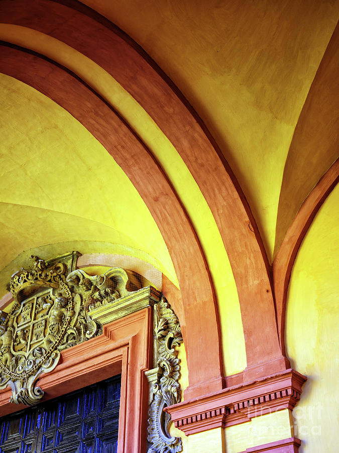 Palace Curves at the Reales Alcazares de Sevilla Photograph by John Rizzuto