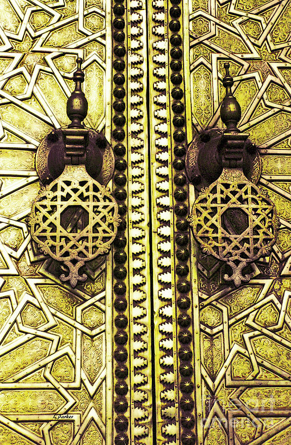 Palace Door Details Photograph by Linda Parker