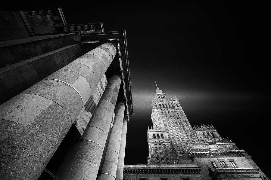Palace Of Culture And Science Photograph by Karol Vaan
