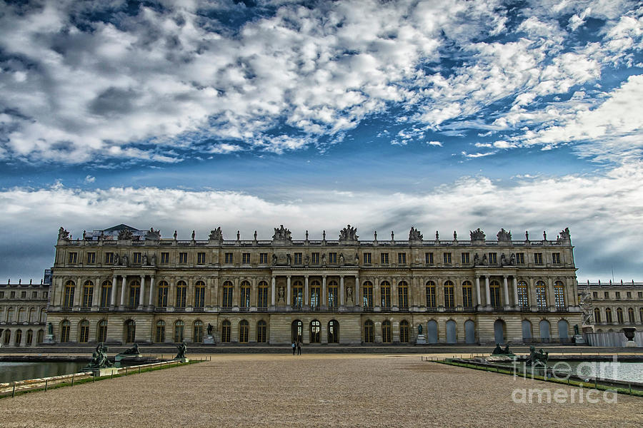 Palace of Versailles Back View Photograph by Wayne Moran