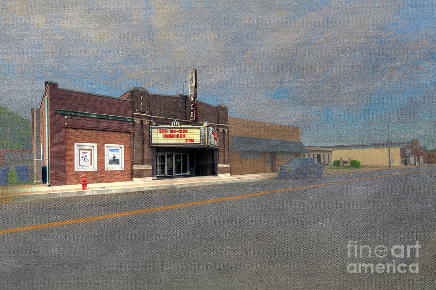 Hdr Digital Art - Palace Theater by Larry Braun Hdr Digital Art - Palace Theater by Larry Braun
