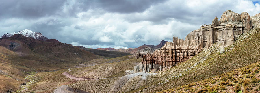 Mountain Photograph - Palacio Quemado - Nature Castle  by Alex Mironyuk