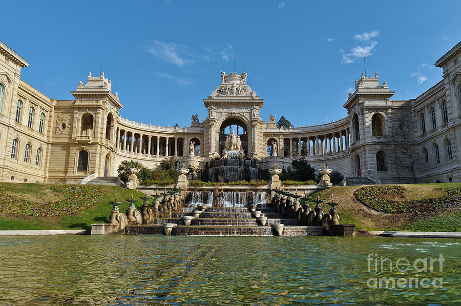 Palais Longchamp on a sunny day by Angelo DeVal Palais Longchamp on a sunny day by Angelo DeVal